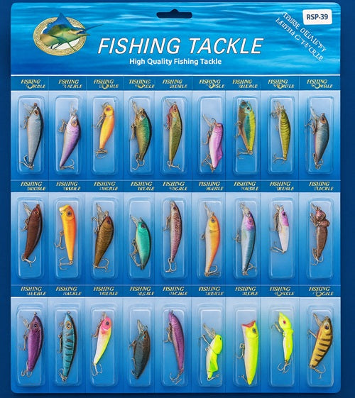 Kit de 30 Señuelos para pesca profesional