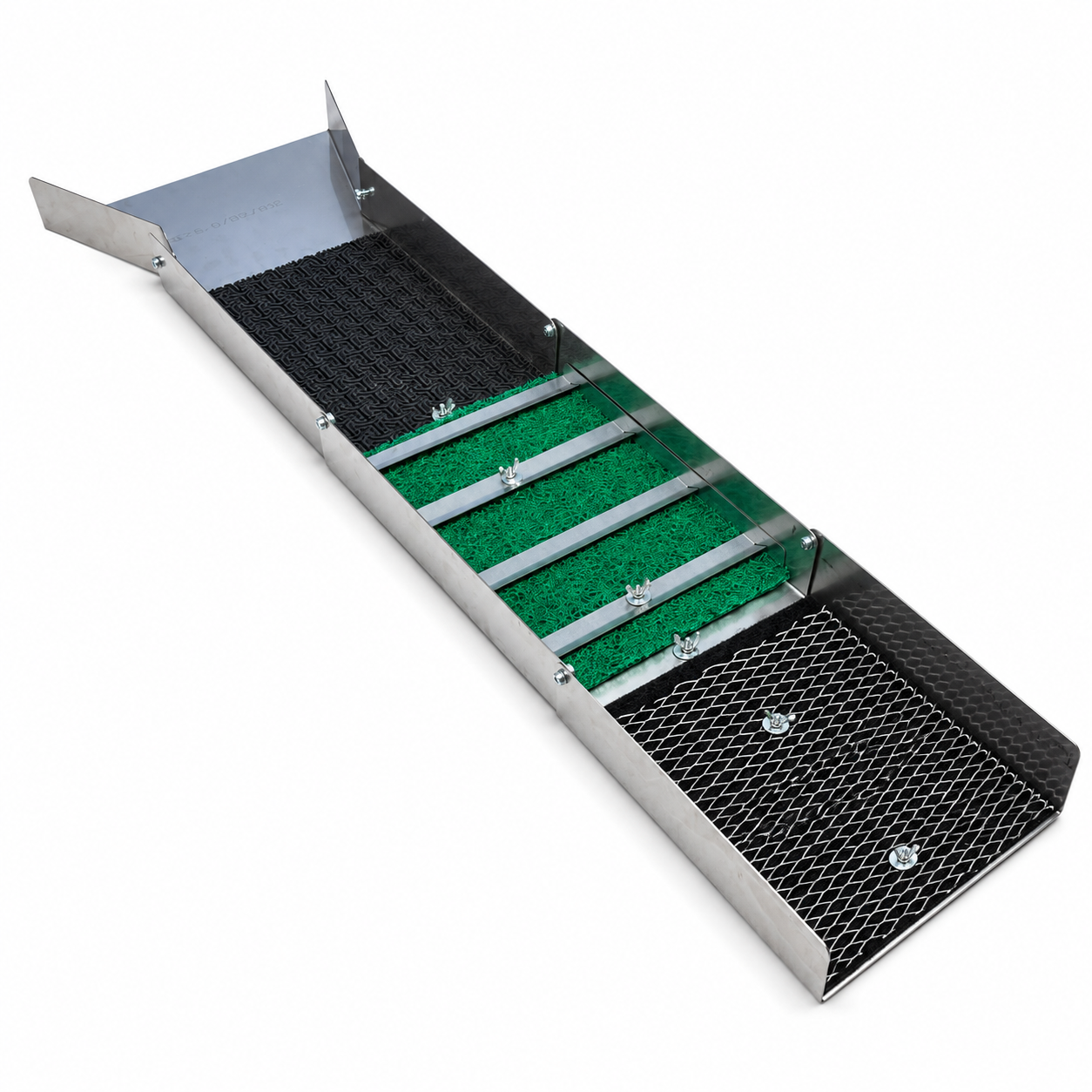 KIT CLASIFICADORA PLEGABLE CON BATEA ACERO INOXIDABLE