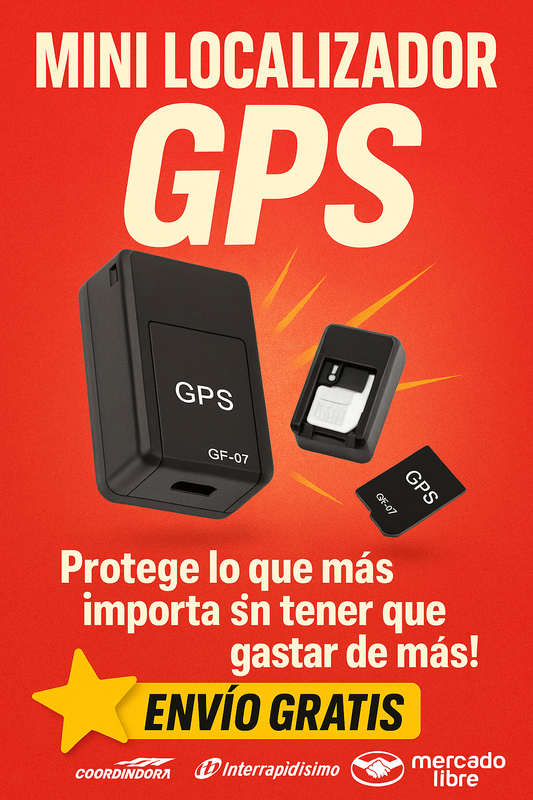 Mini rastreador GPS Localizador de voz GMS/GPS