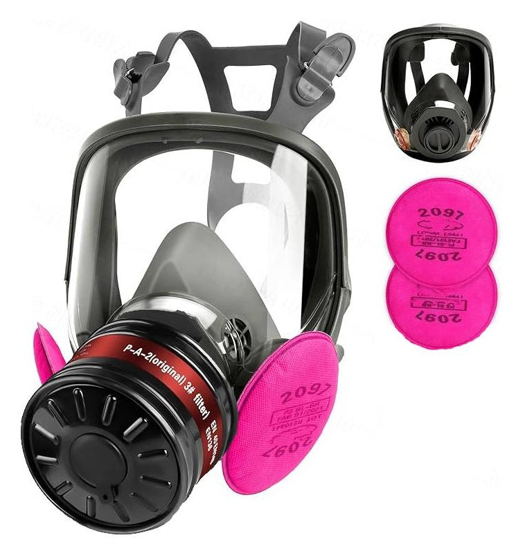 Máscaras de gas y polvo full fase mas filtros