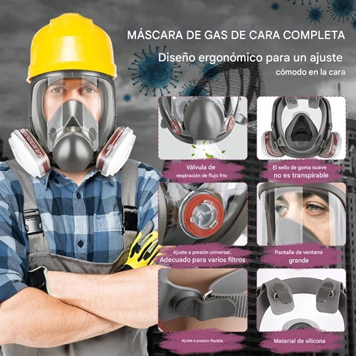 Mascara Para Gas fullface